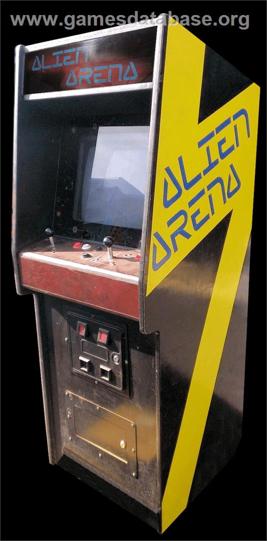 Alien Arena - Arcade - Artwork - Cabinet