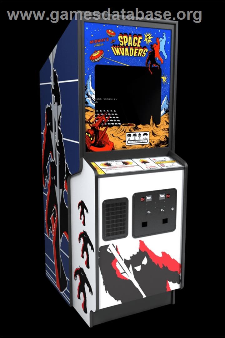 Alien Invasion - Arcade - Artwork - Cabinet