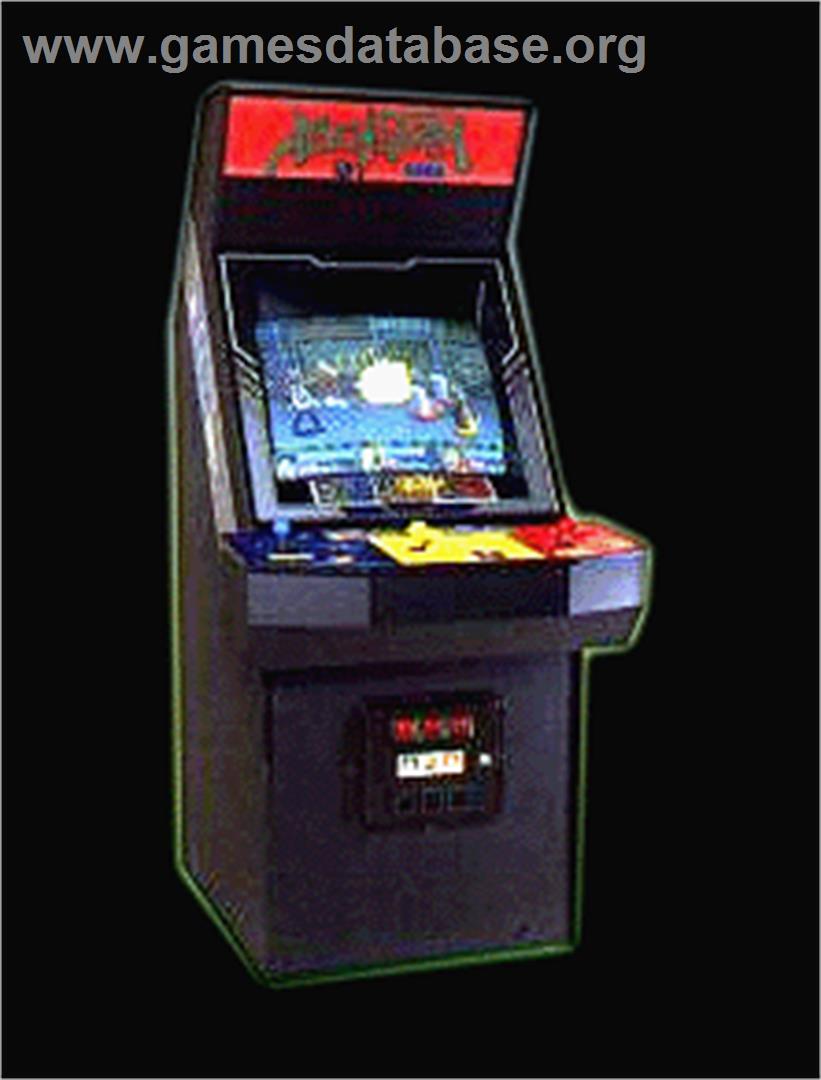 Alien Storm - Arcade - Artwork - Cabinet