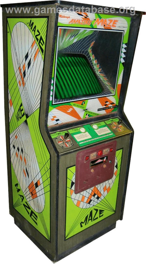 Amazing Maze - Arcade - Artwork - Cabinet