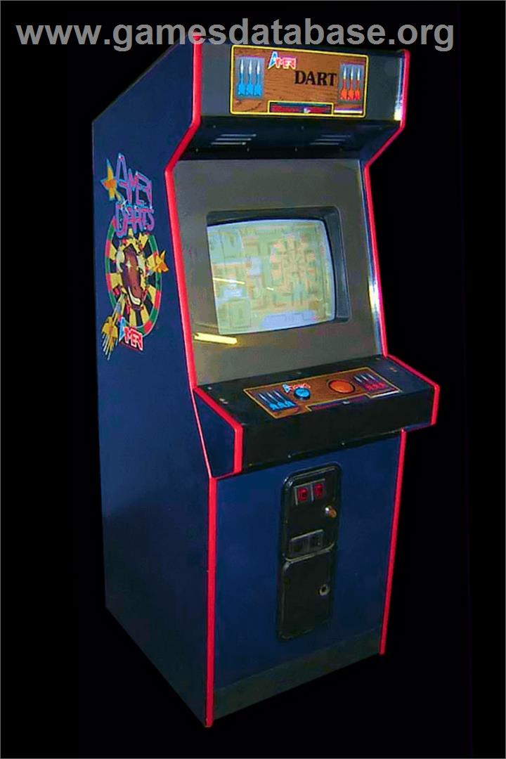 AmeriDarts - Arcade - Artwork - Cabinet