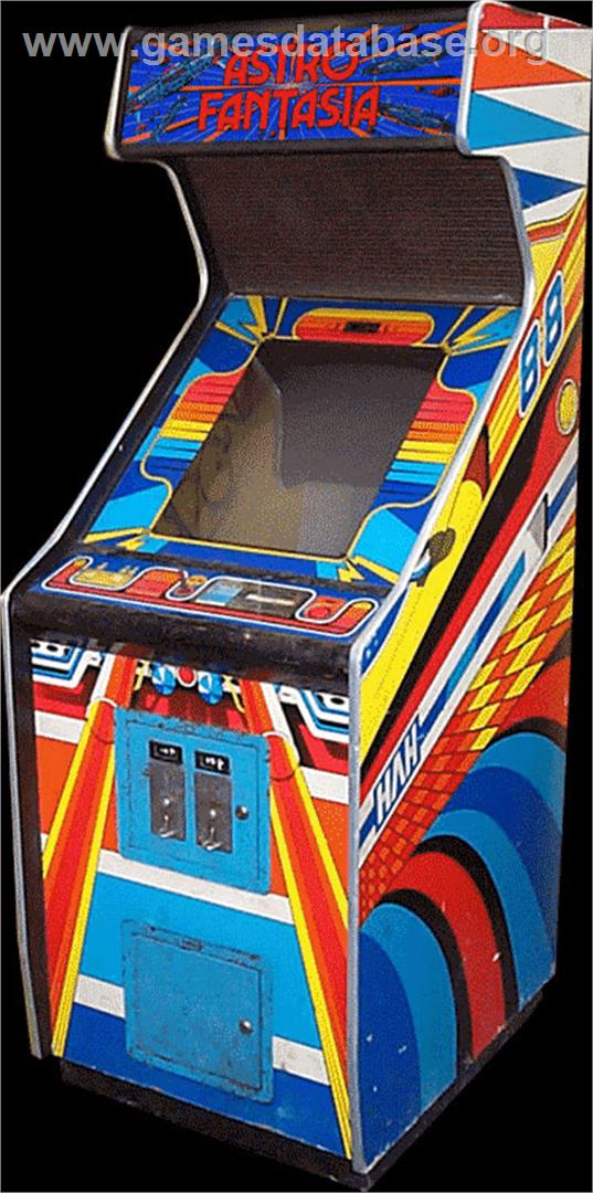 Astro Fantasia - Arcade - Artwork - Cabinet