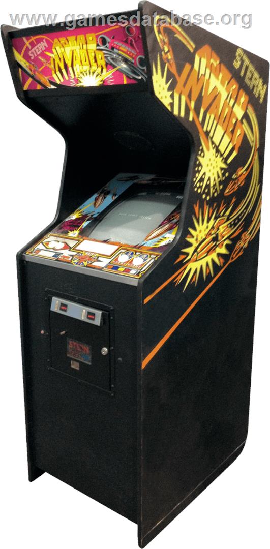 Astro Invader - Arcade - Artwork - Cabinet