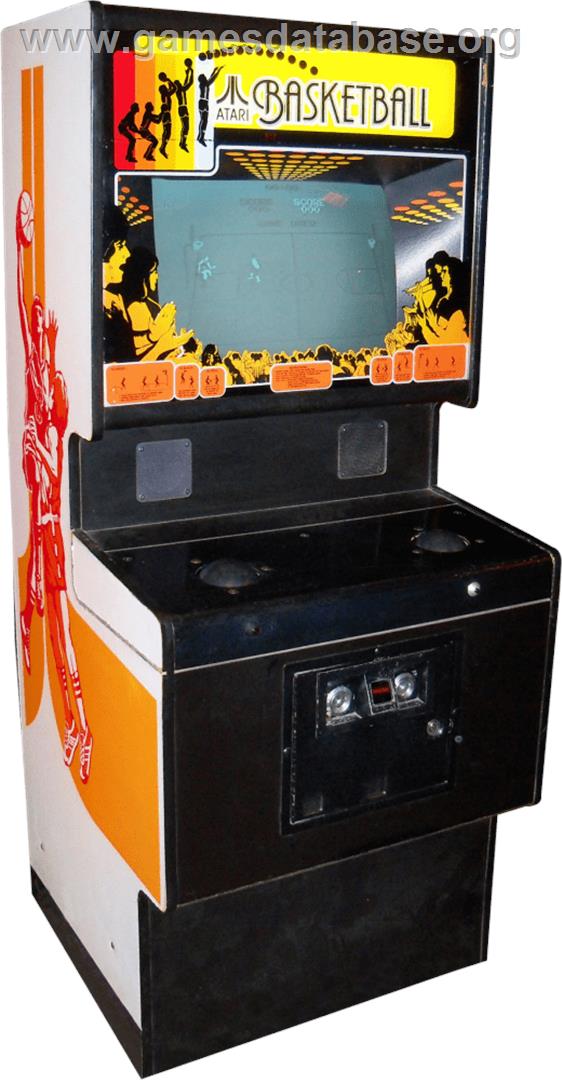 Atari Basketball - Arcade - Artwork - Cabinet