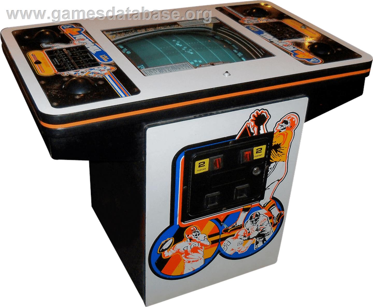 Atari Football II - Arcade - Artwork - Cabinet