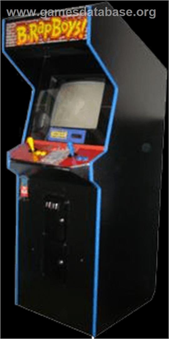 B.Rap Boys - Arcade - Artwork - Cabinet