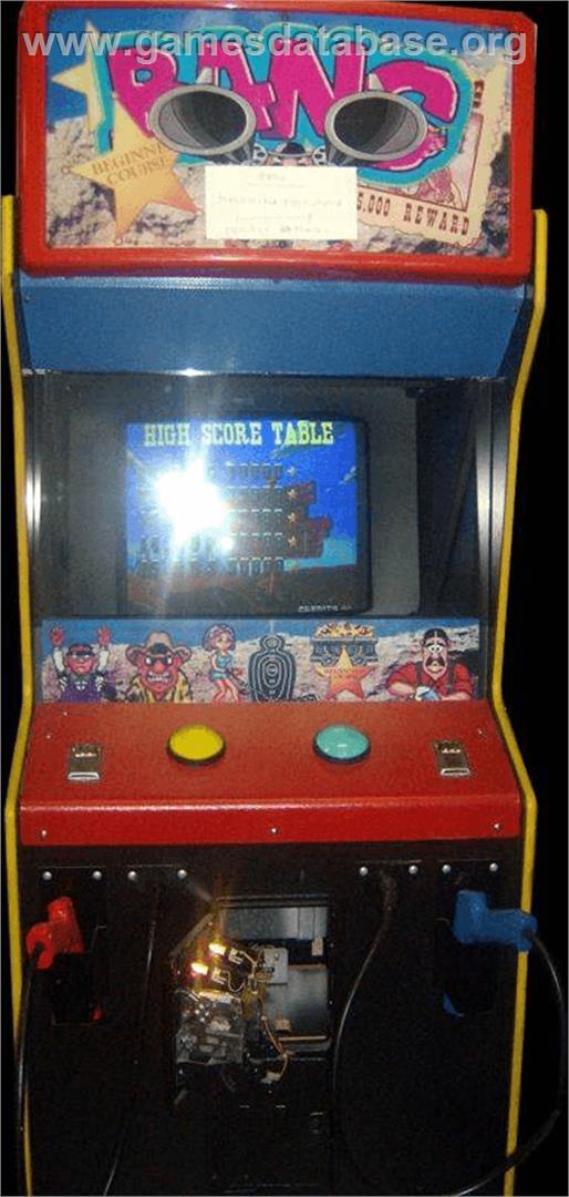 Bang! - Arcade - Artwork - Cabinet