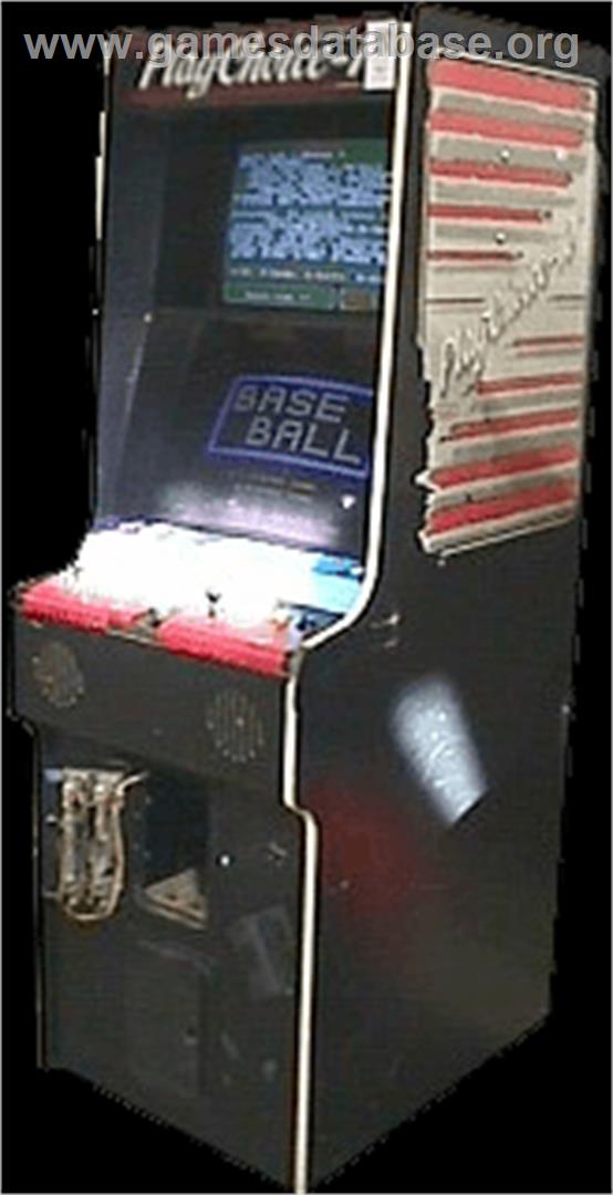 Baseball - Arcade - Artwork - Cabinet