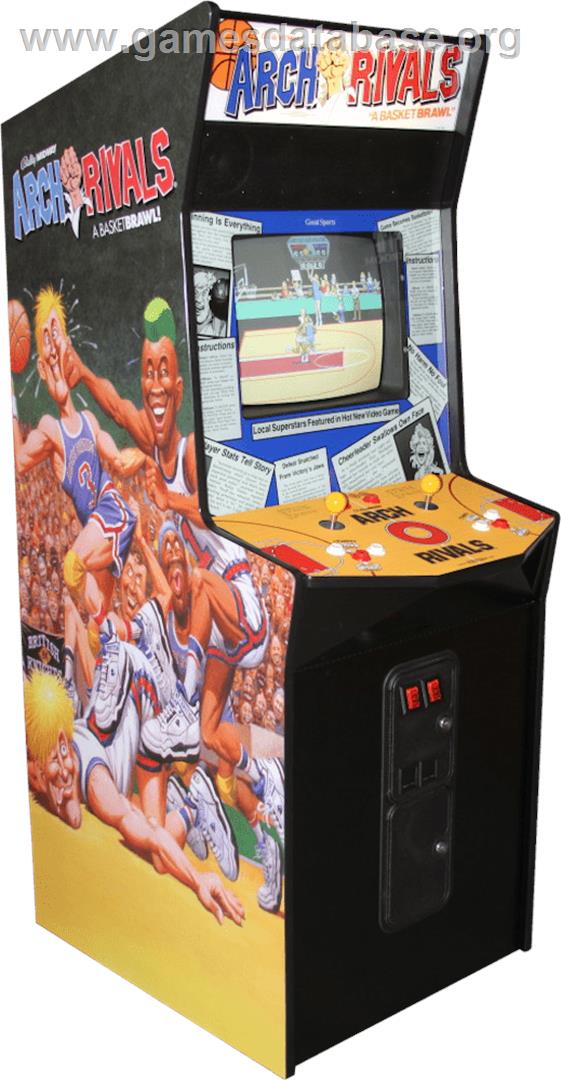 Basket Ball - Arcade - Artwork - Cabinet