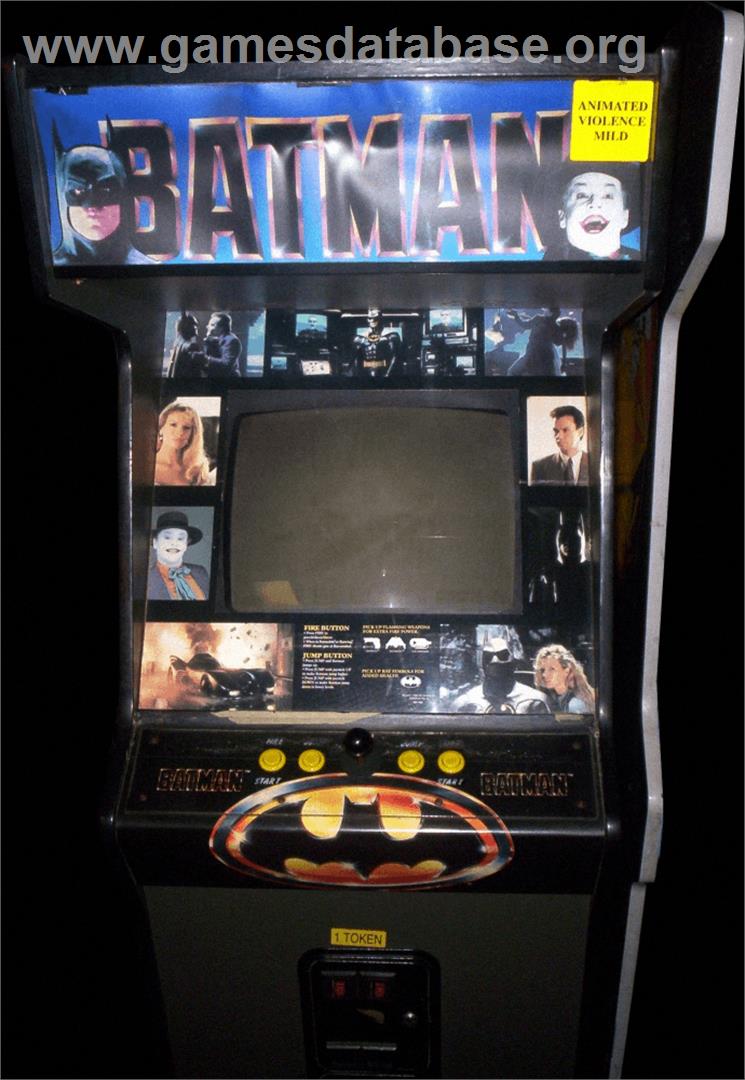 Batman - Arcade - Artwork - Cabinet