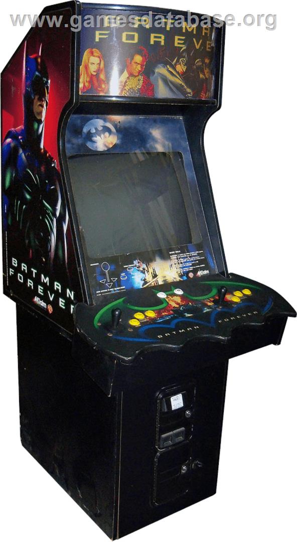 Batman Forever - Arcade - Artwork - Cabinet