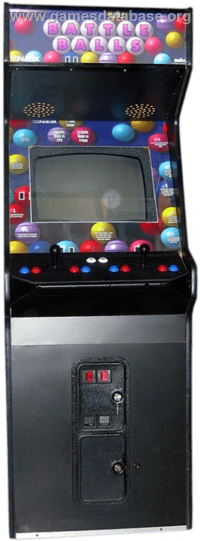 Battle Balls - Arcade - Artwork - Cabinet