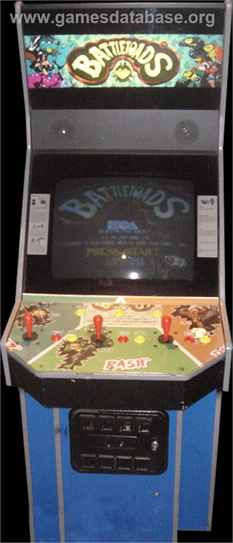 Battle Toads - Arcade - Artwork - Cabinet