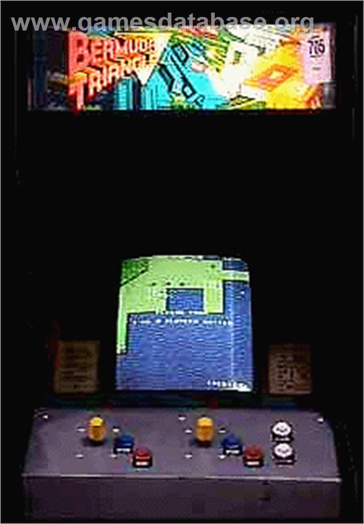 Bermuda Triangle - Arcade - Artwork - Cabinet