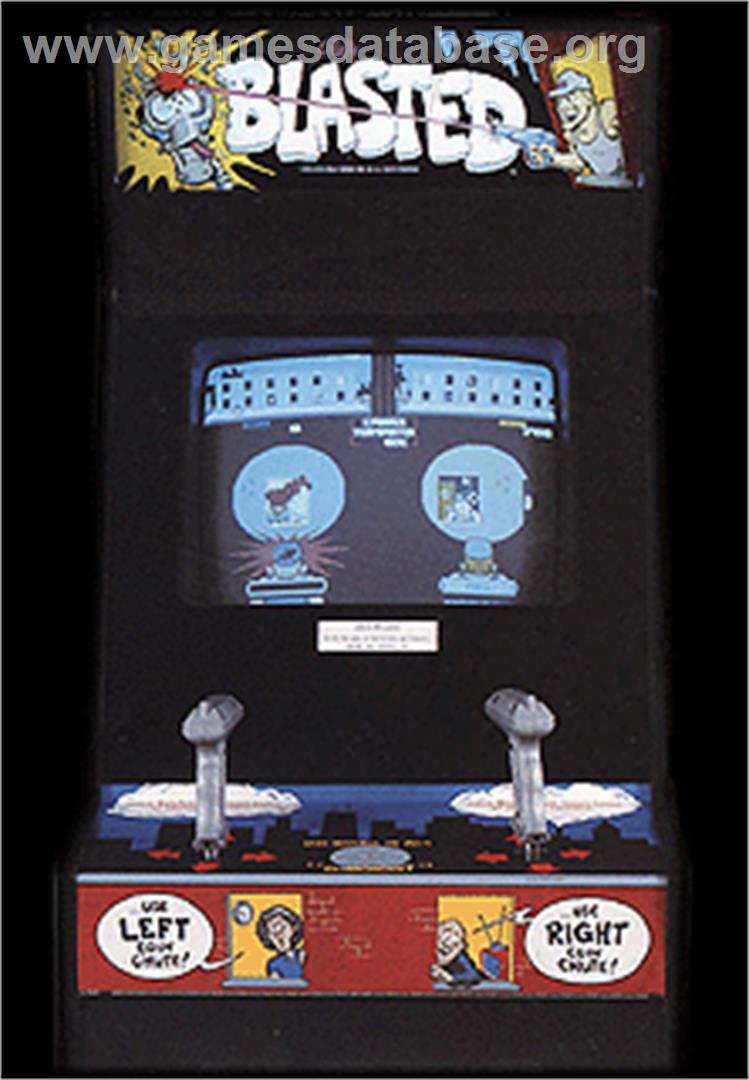 Blasted - Arcade - Artwork - Cabinet