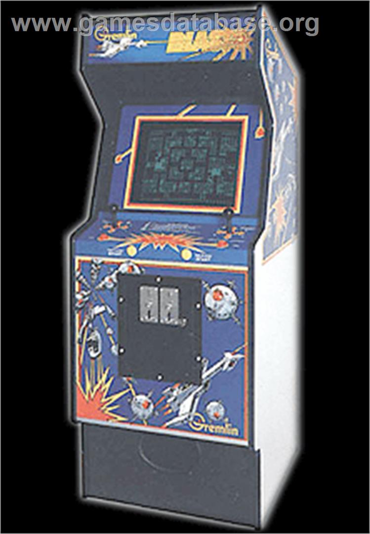 Blasto - Arcade - Artwork - Cabinet