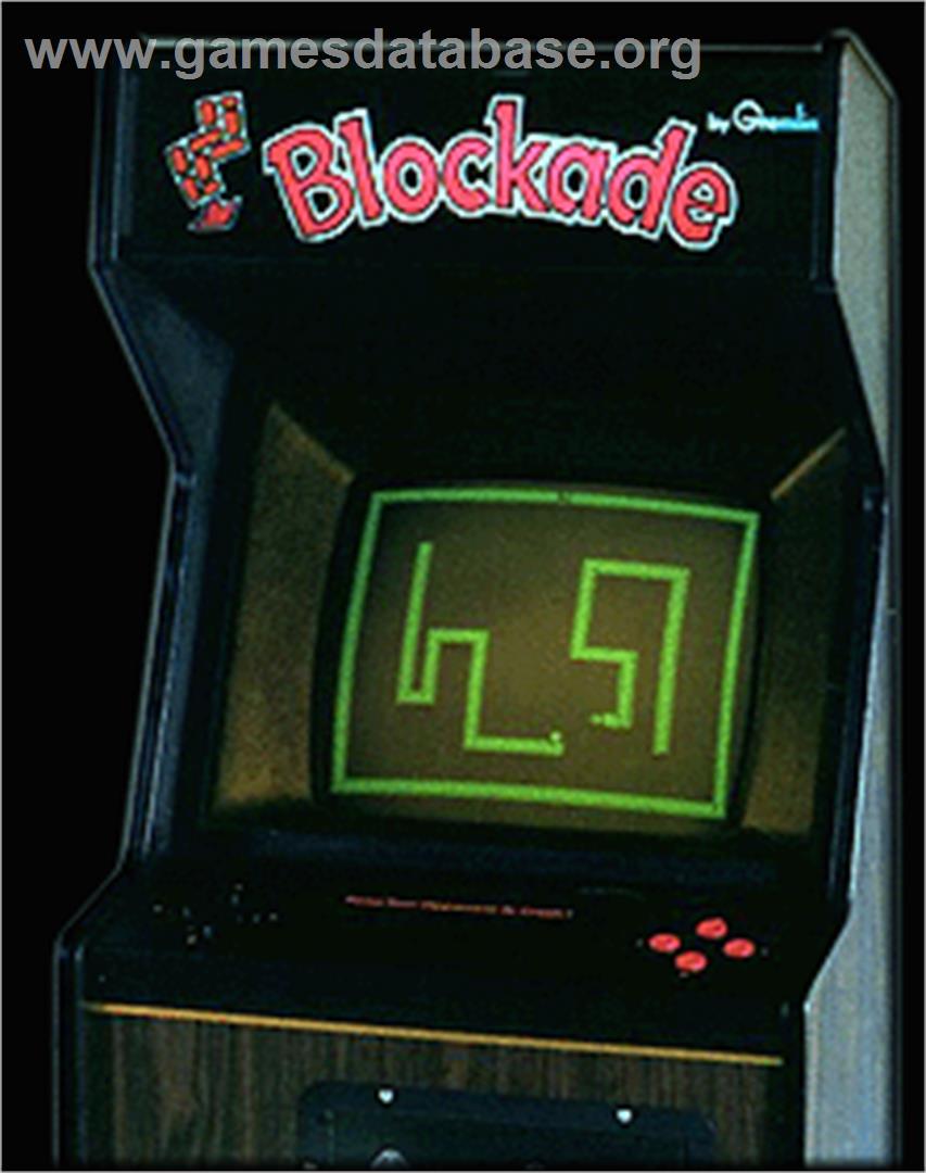 Blockade - Arcade - Artwork - Cabinet