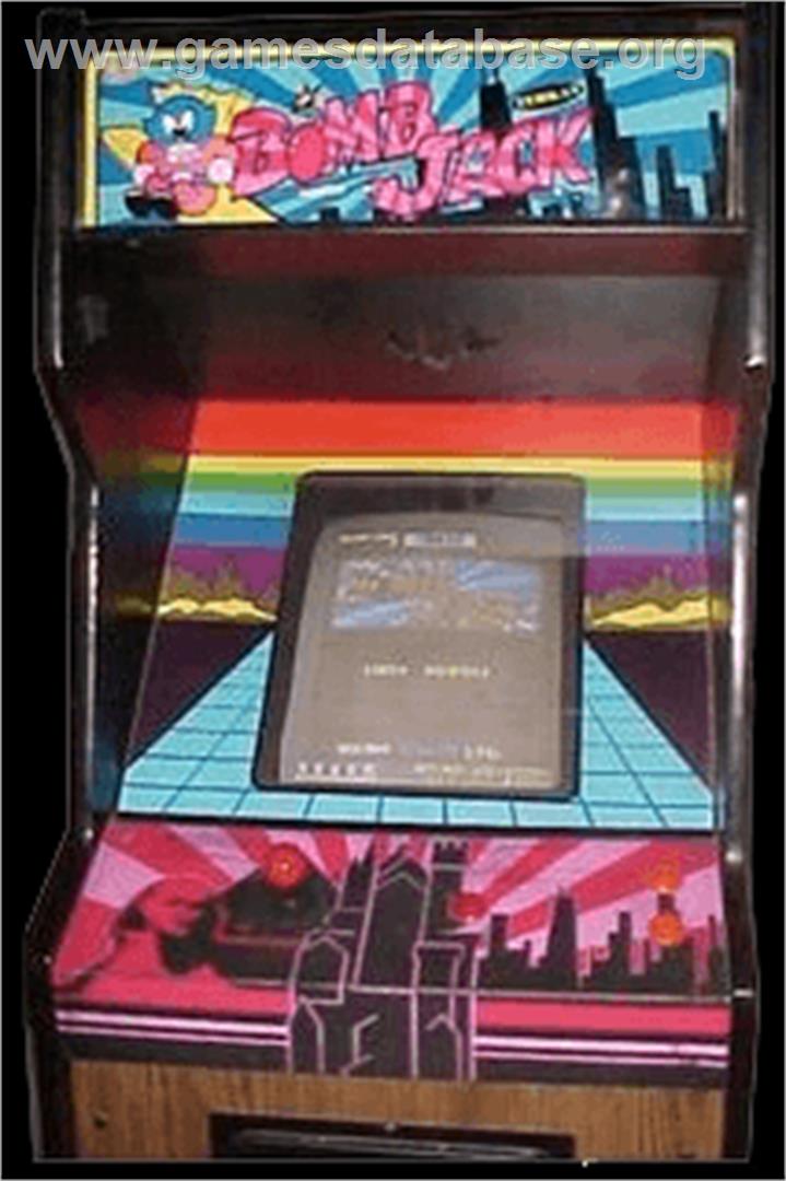 Bomb Jack - Arcade - Artwork - Cabinet