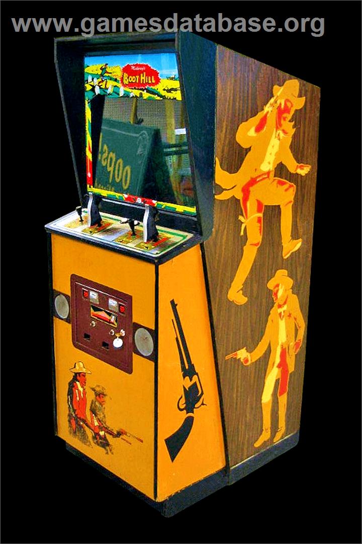 Boot Hill - Arcade - Artwork - Cabinet