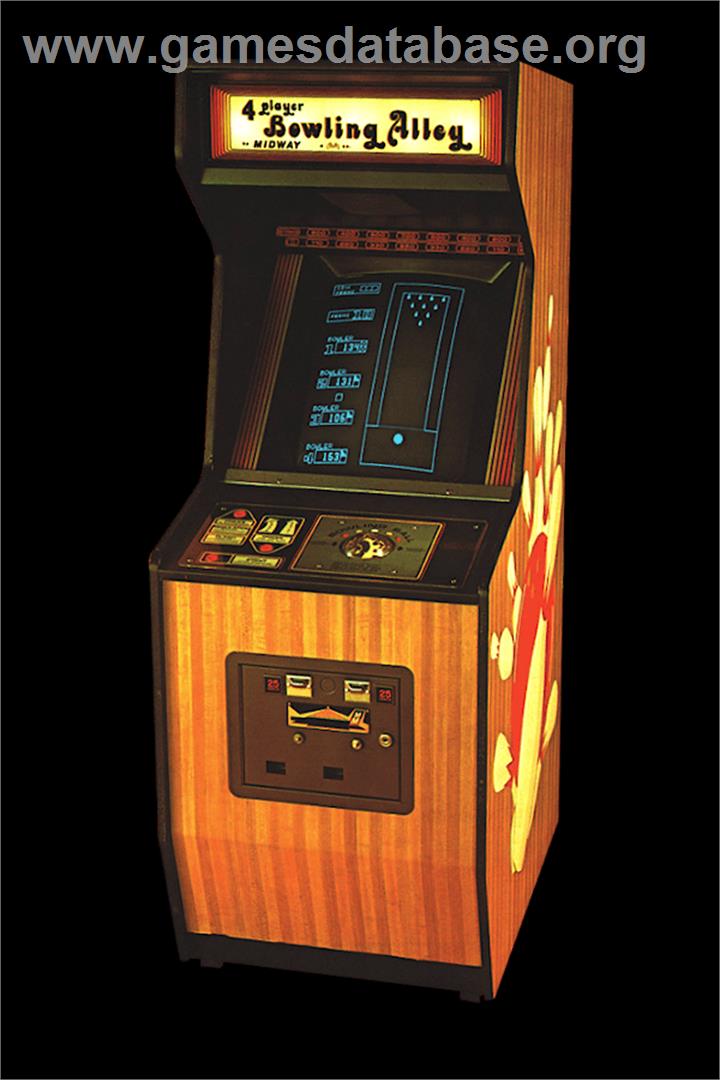 Bowling Alley - Arcade - Artwork - Cabinet