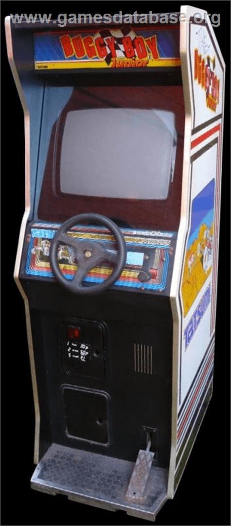 Buggy Boy Junior/Speed Buggy - Arcade - Artwork - Cabinet