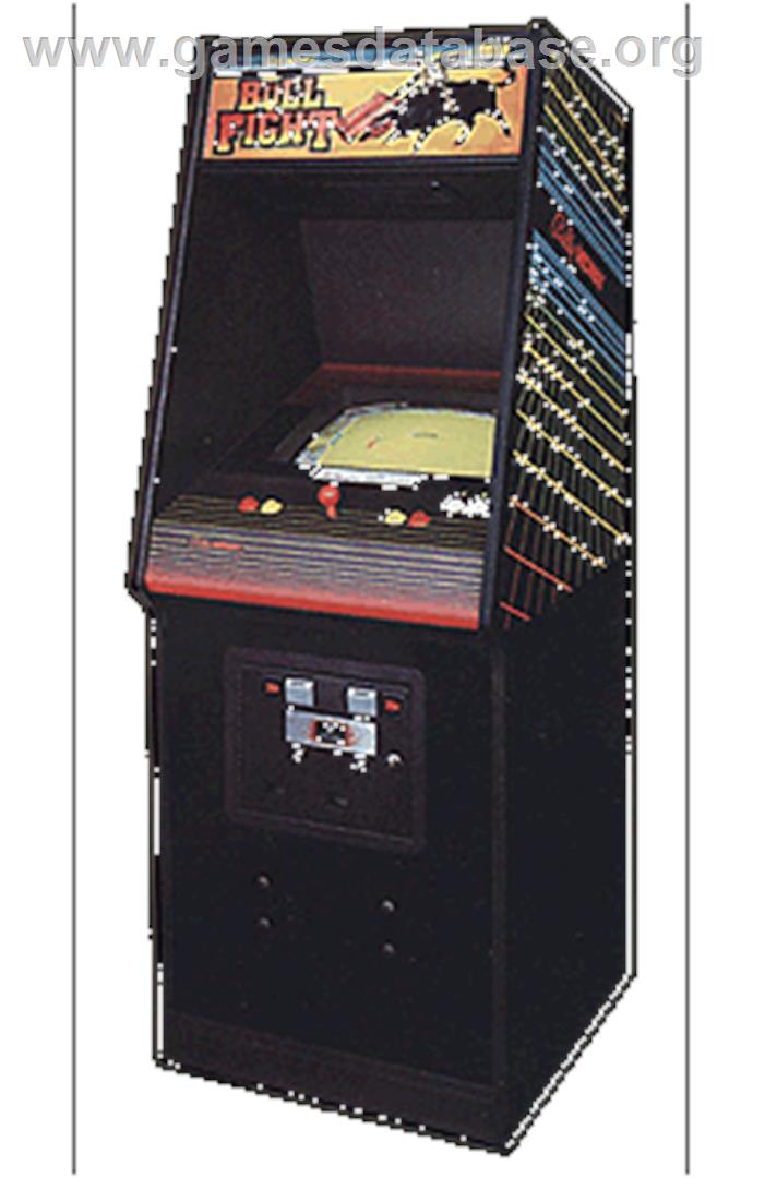 Bullfight - Arcade - Artwork - Cabinet