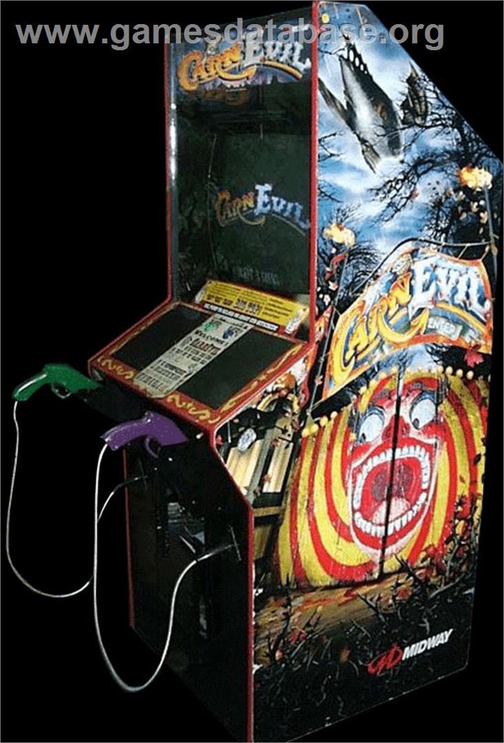 CarnEvil - Arcade - Artwork - Cabinet