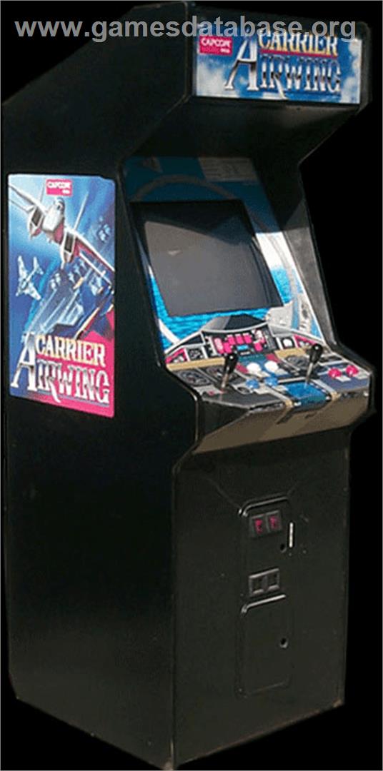 Carrier Air Wing - Arcade - Artwork - Cabinet