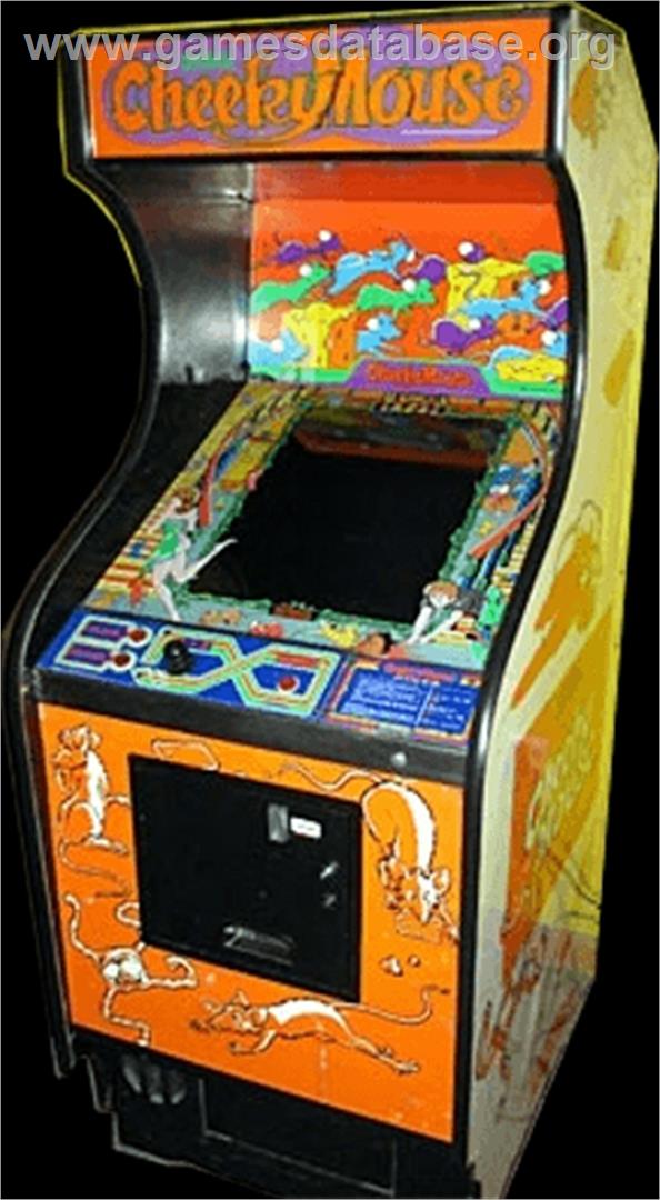 Cheeky Mouse - Arcade - Artwork - Cabinet