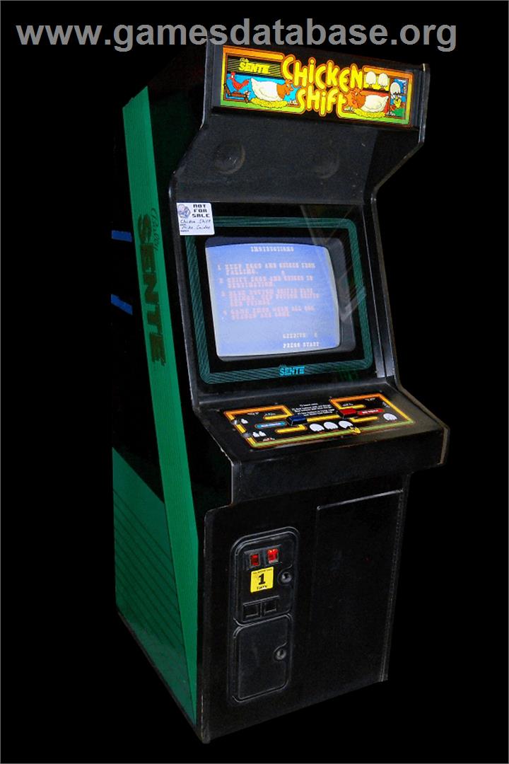 Chicken Shift - Arcade - Artwork - Cabinet