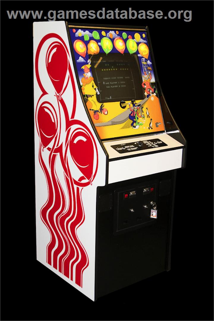 Circus / Acrobat TV - Arcade - Artwork - Cabinet