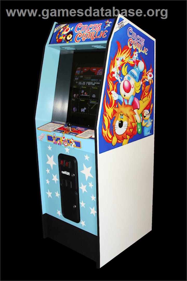 Circus Charlie - Arcade - Artwork - Cabinet