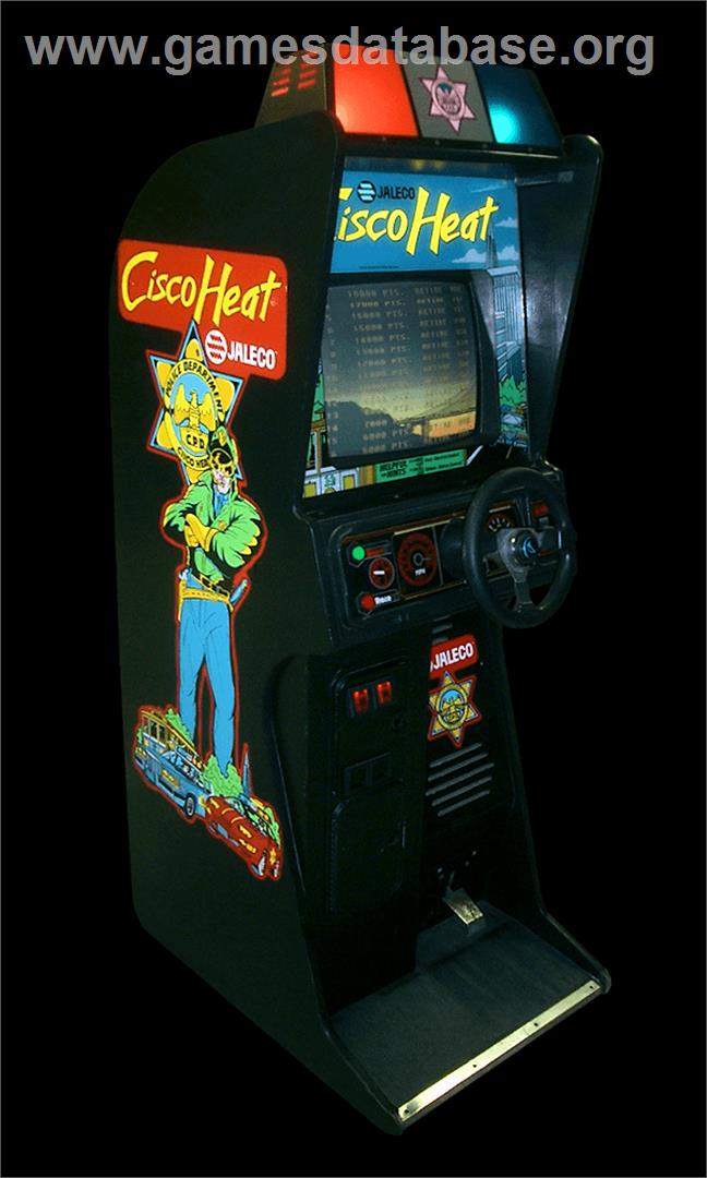 Cisco Heat - Arcade - Artwork - Cabinet