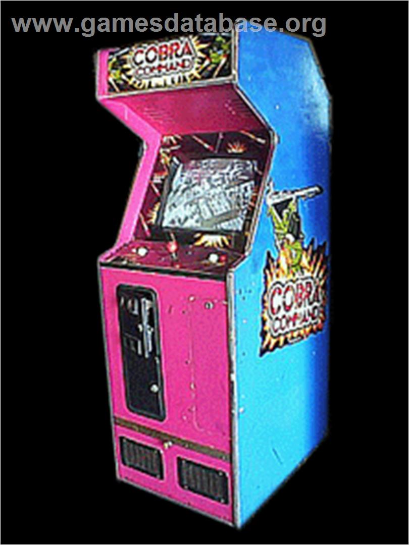 Cobra-Command - Arcade - Artwork - Cabinet