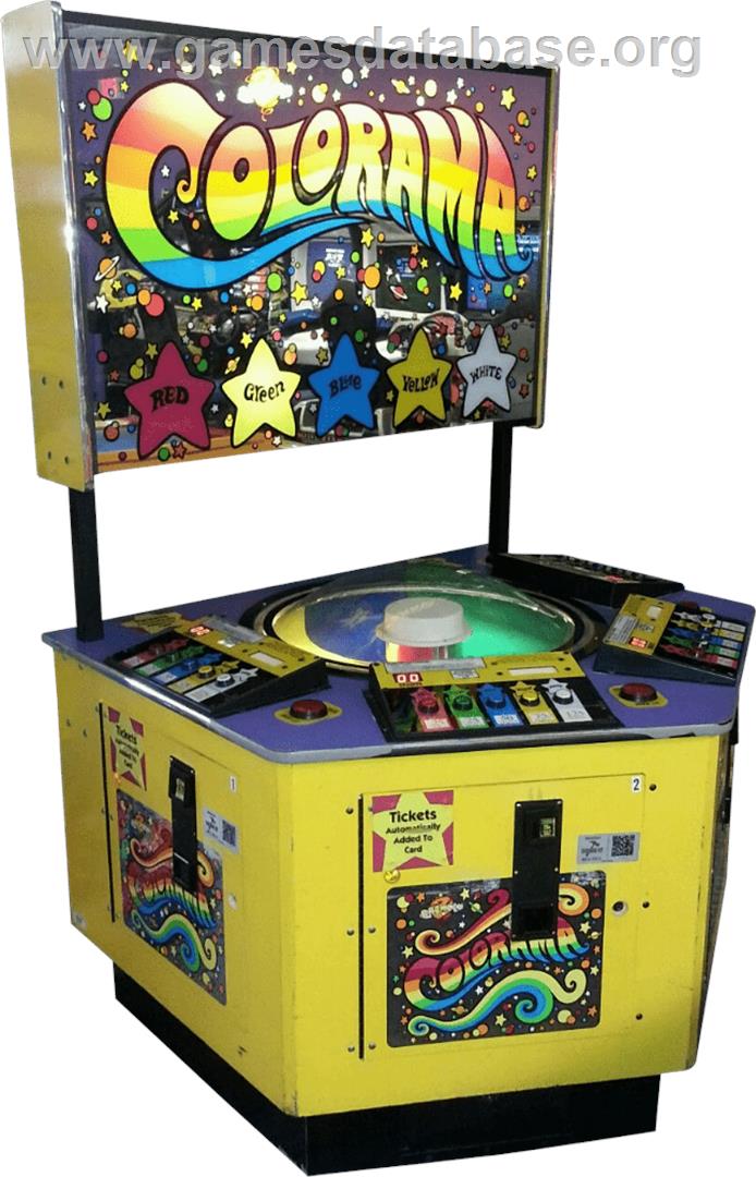 Colorama - Arcade - Artwork - Cabinet