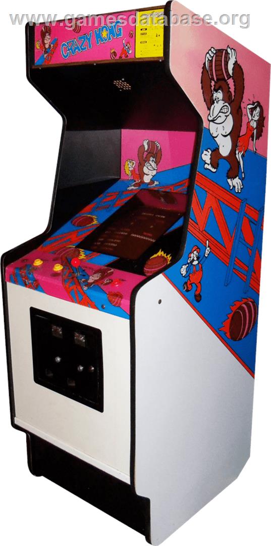 Crazy Kong - Arcade - Artwork - Cabinet