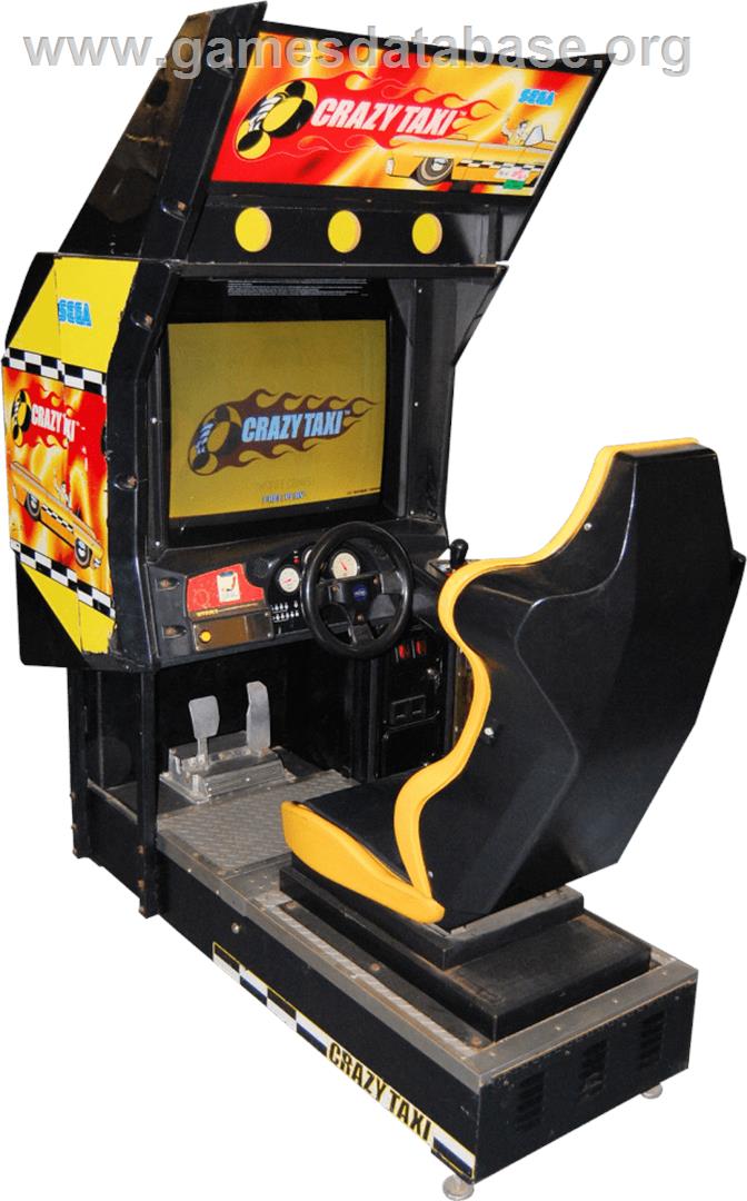 Crazy Taxi - Arcade - Artwork - Cabinet