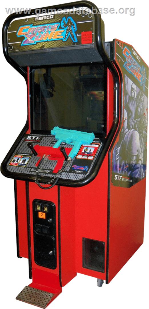 Crisis Zone - Arcade - Artwork - Cabinet