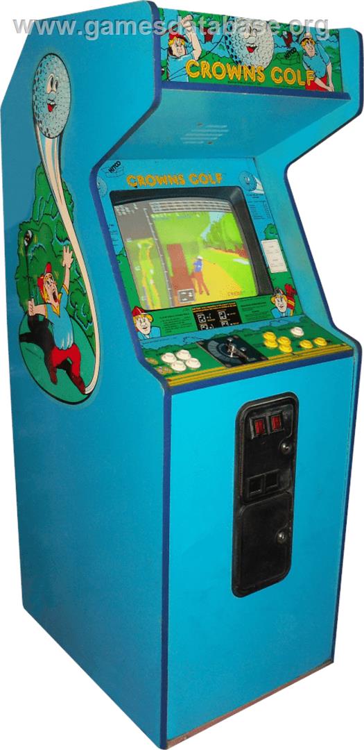 Crowns Golf - Arcade - Artwork - Cabinet