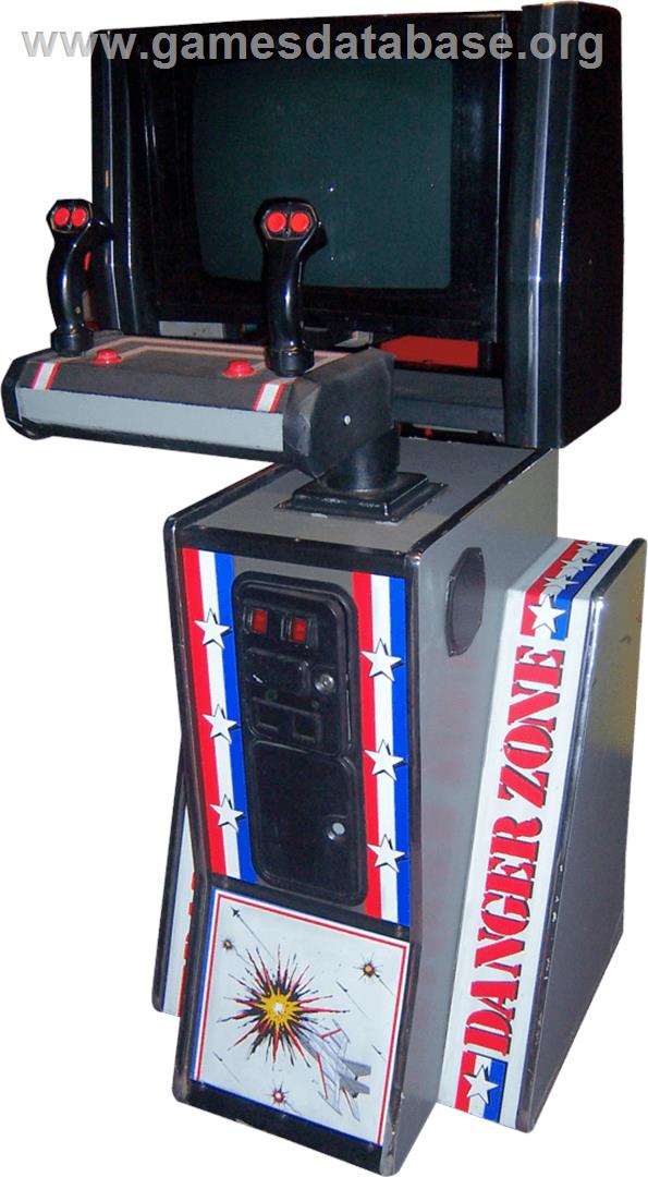 Danger Zone - Arcade - Artwork - Cabinet