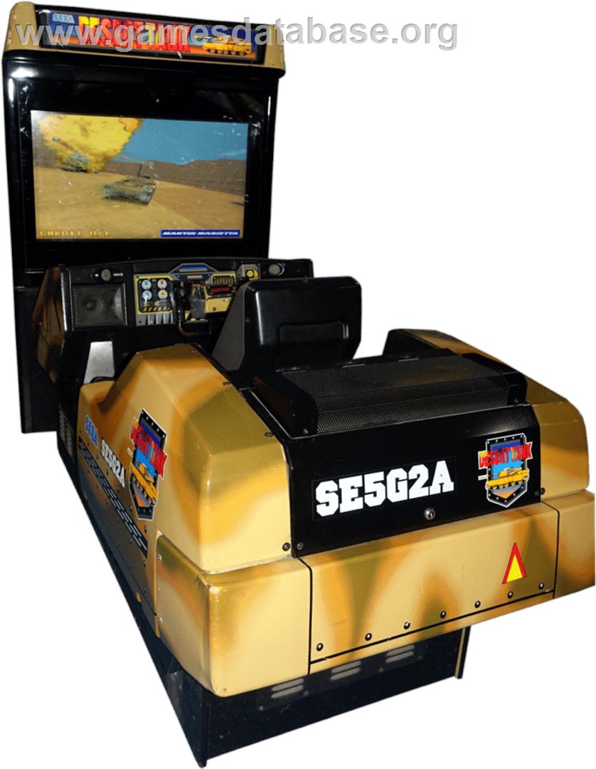 Desert Tank - Arcade - Artwork - Cabinet