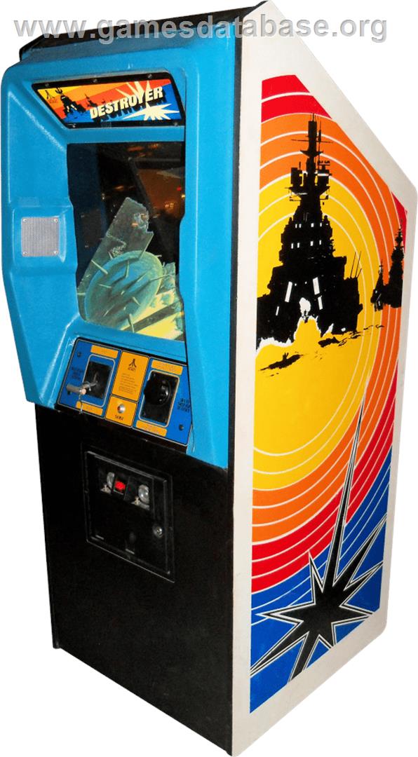 Destroyer - Arcade - Artwork - Cabinet