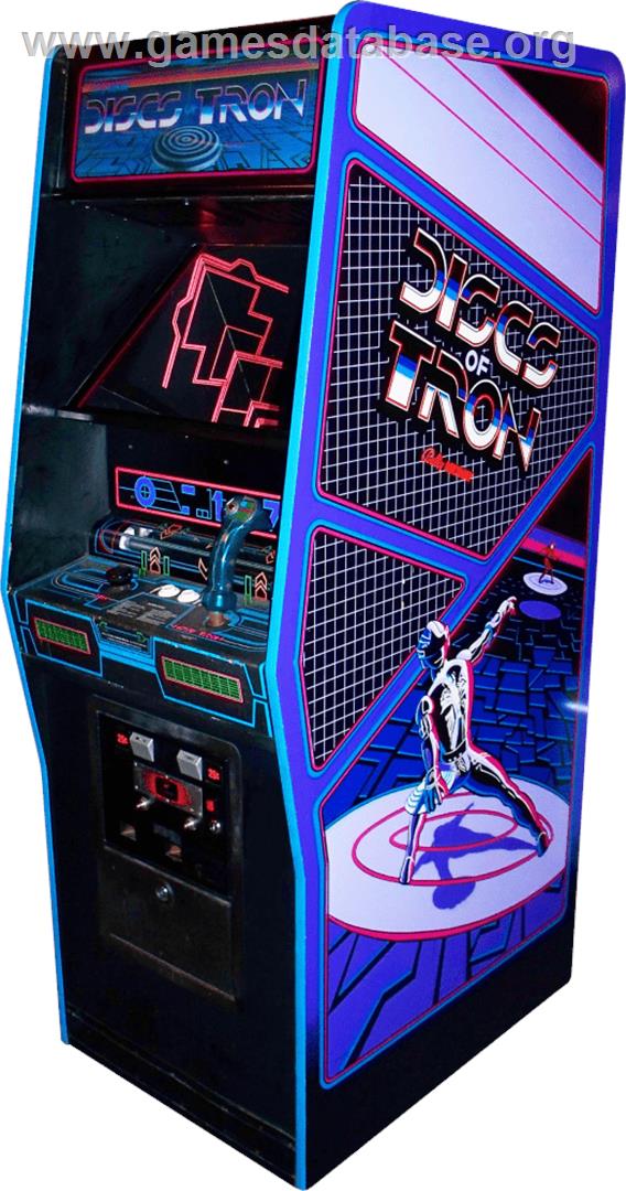 Discs of Tron - Arcade - Artwork - Cabinet