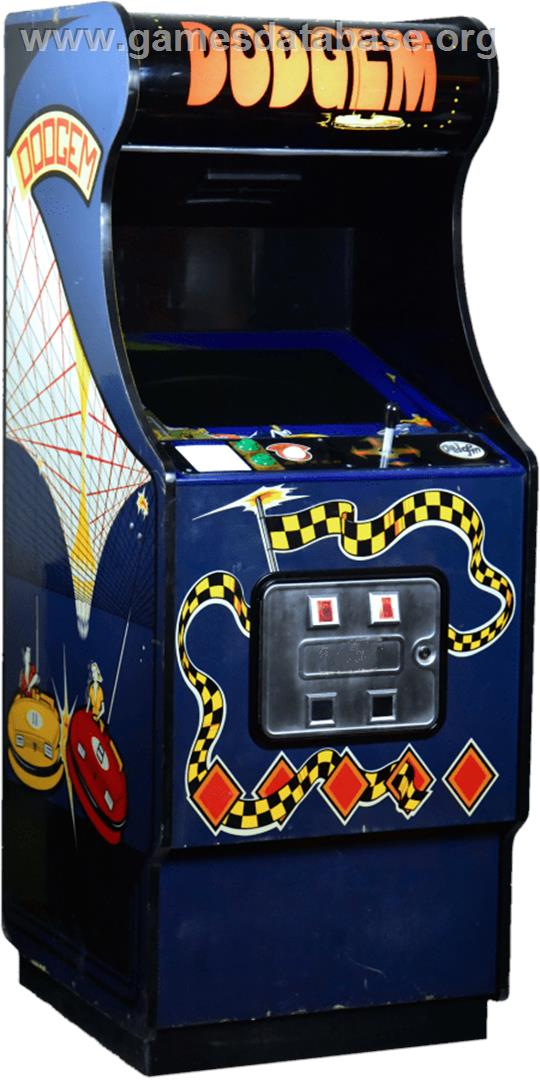 Dodgem - Arcade - Artwork - Cabinet