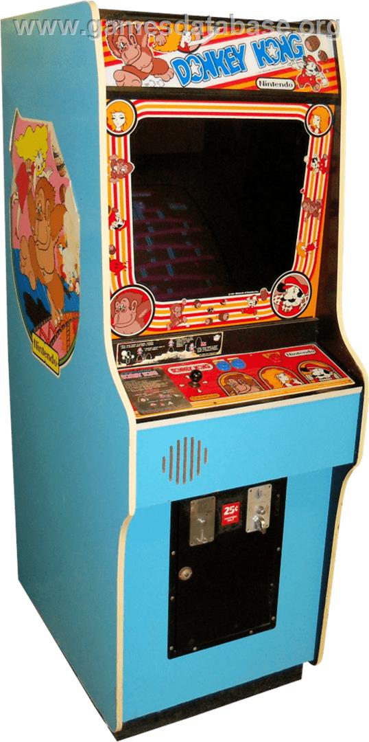 Donkey Kong - Arcade - Artwork - Cabinet