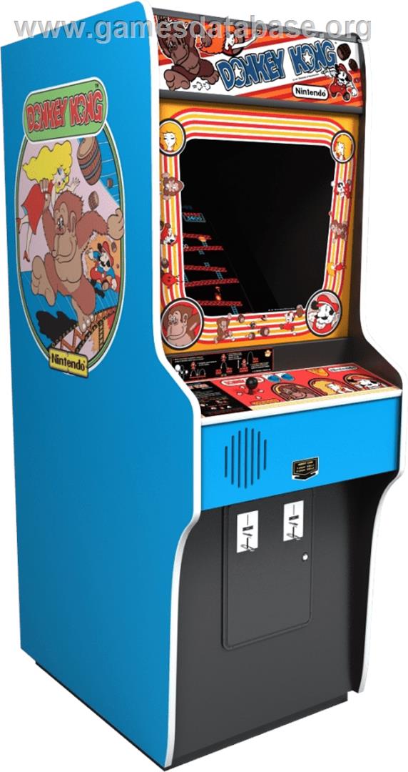 Donkey Kong II - Jumpman Returns - Arcade - Artwork - Cabinet