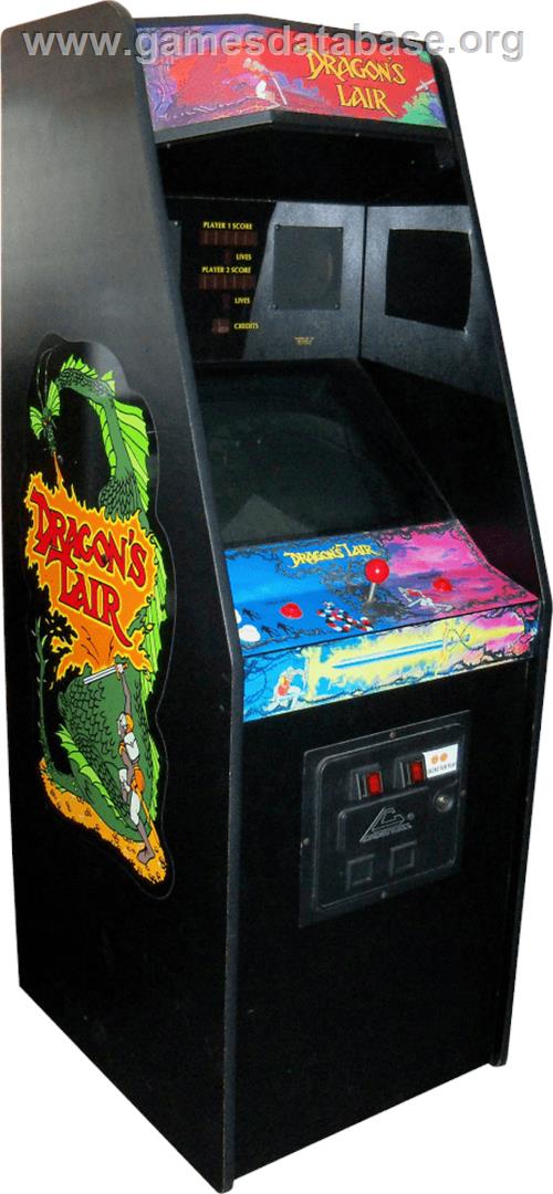 Dragon's Lair - Arcade - Artwork - Cabinet