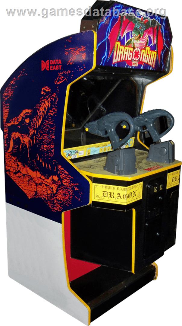 Dragon Gun - Arcade - Artwork - Cabinet
