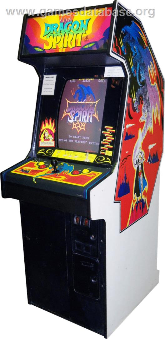 Dragon Spirit - Arcade - Artwork - Cabinet