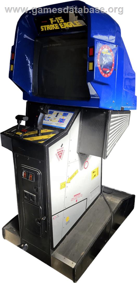 F-15 Strike Eagle - Arcade - Artwork - Cabinet